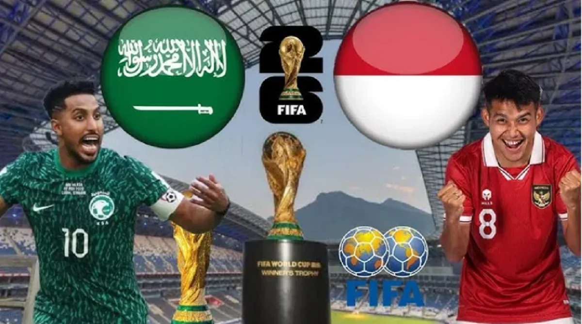 موعد مباراة السعودية واندونيسيا Saudi Arabia vs Indonesia في تصفيات كأس العالم 2026