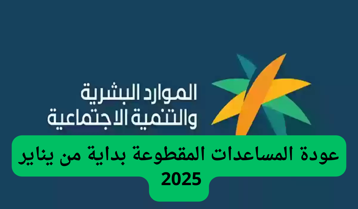 1500 ريال سعودي.. عودة المساعدات المقطوعة بداية من يناير 2025.. تعرف على التفاصيل من هنا