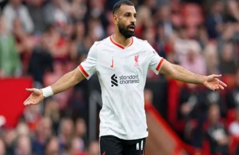 اهداف مباراة ليفربول ونوتنجهام وأرقام محمد صلاح اليوم