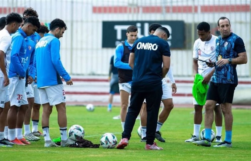 فتح مران الزمالك غدا أمام وسائل الإعلام استعدادا لمواجهة إنيمبا