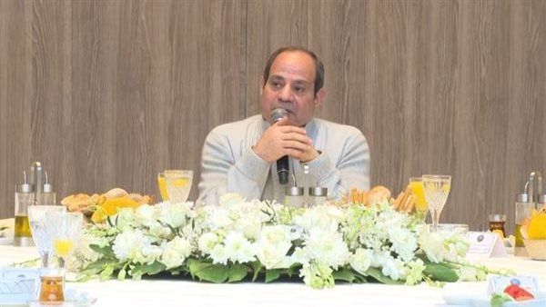 الرئيس السيسي: وضعنا برنامجا ضخما لتهيئة مصر للانطلاق بمعايير الدولة الحديثة