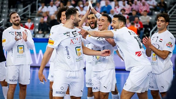 منتخب اليد يبحث عن العلامة الكاملة أمام كرواتيا فى بطولة العالم الليلة