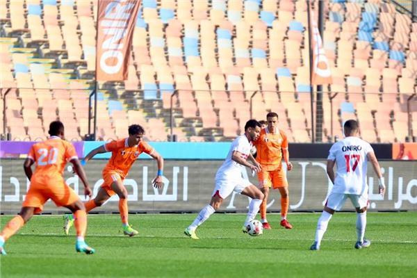 الزمالك يتقدم على أبو قير للأسمدة بهدف في الشوط الأول.. فيديو