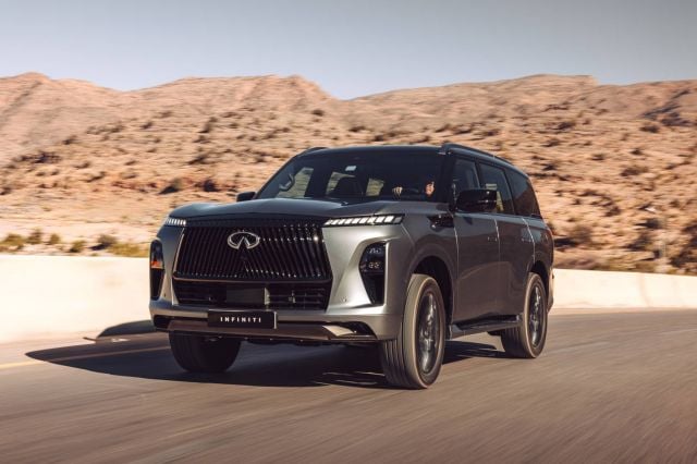 إنفينيتي QX80 الجديدة كلياً: الارتقاء بالفخامة من خلال الإبداع والفن ورواية القصص في جبال عُمان